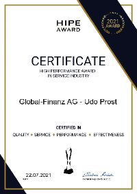 HIPE Award zertifiziert